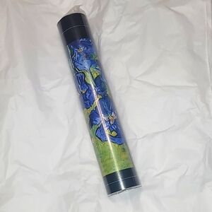Van Gogh Irises Blue Purple Floral Poster 36" x 11" New never opened Sealed